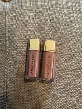 Anastasia Lip Velvet Pure Hollywood & Pale Mauve (2) LOT